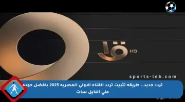 تردد جديد.. طريقة تثبيت تردد القناة الأولى المصرية 2025 بأفضل جودة على النايل سات